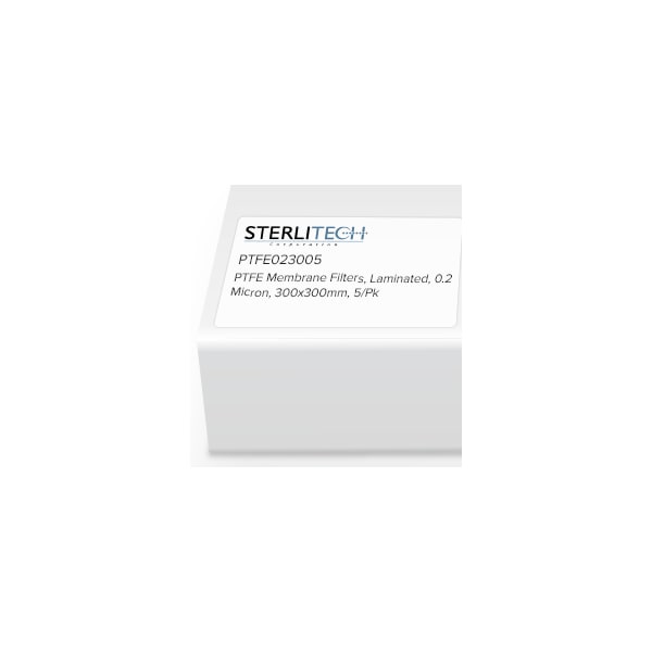 Sterlitech PTFE Laminated Membrane Filters, 0.2 Micron, 300 x 300mm, PK5 PTFE023005 - main